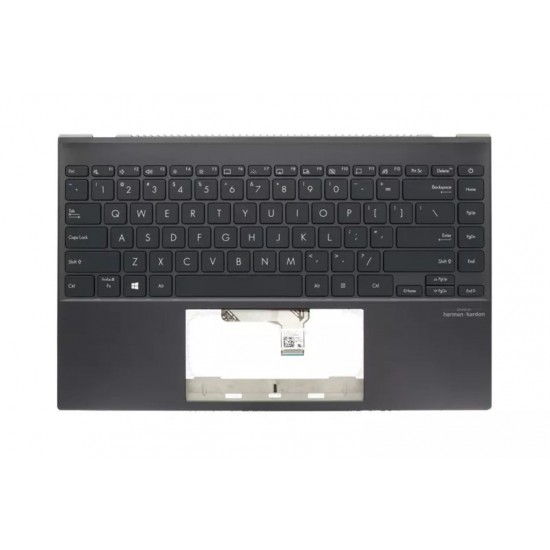 Carcasa superioara cu tastatura palmrest Laptop, Asus, ZenBook 14 UX425, UX425A, UX425J, UX425JA, UX425EA, U4700, U4700J, 90NB0SM1-R30UI0, cu iluminare, layout US