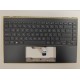 Carcasa superioara cu tastatura palmrest Laptop, ZenBook 14 90NB0SM1-R30UI1, 90NB0SM1-R30UI0, 90NB0SM1-R30US0, 90NB0SM1-R30US1, HQ207209710000, iluminata, gri, layout US