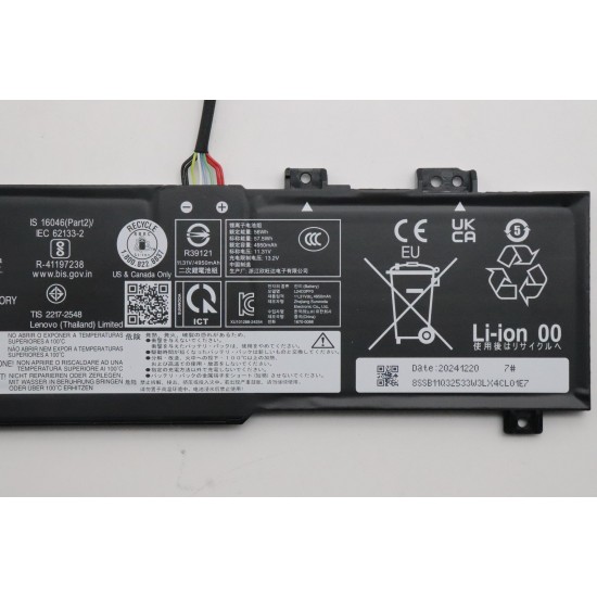 Baterie Laptop, Lenovo, IdeaPad Slim 3 14ITN9 Type 83L6, 5B11Q32534, 3ICP6/54/90, L24D3PF0, 11.31V, 4950mAh, 57.5Wh
