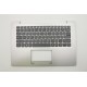 Carcasa superioara cu tastatura palmrest Laptop, Lenovo, IdeaPad 120S-14IAP Type 81A5, 5CB0R61061, ND140GL2, ND140APL2, argintie, layout US