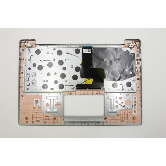 Carcasa superioara cu tastatura palmrest Laptop, Lenovo, IdeaPad 120S-14IAP Type 81A5, 5CB0R61061, ND140GL2, ND140APL2, argintie, layout US