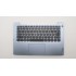 Carcasa superioara cu tastatura palmrest Laptop, Lenovo, IdeaPad 3 14IAU7 Type 82RJ, 83AF, 5CB1H43494, AP2JC000350, AM2JC000300, EC2JC000100, Misty Blue, layout UK