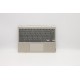 Carcasa superioara cu tastatura palmrest Laptop, Lenovo, IdeaPad Flex 3 CB-11IGL05, 5CB0Z32207, 8S1102-07182, Almond, Layout US