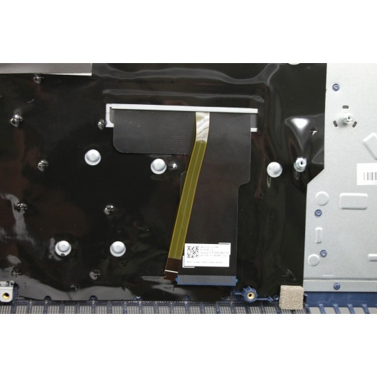 Carcasa superioara cu tastatura palmrest Laptop, Lenovo, IdeaPad 330S-14AST Type 81F8, 5CB0R07703, AM1DY000100, iluminata, Liquid Blue, layout UK