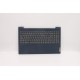 Carcasa superioara cu tastatura palmrest Laptop, Lenovo, IdeaPad 5-15ARE05 Type 81YQ, 5CB1B42920, AP1K7000530, AM1K7000D00, ET1K7000200, Abyss Blue, layout UK