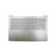 Carcasa superioara cu tastatura palmrest Laptop, Lenovo, IdeaPad 320-15ISK Type 80XH, 5CB0R16723, AP18C000150, AM13R000600, DG521, Iron Grey, layout UK