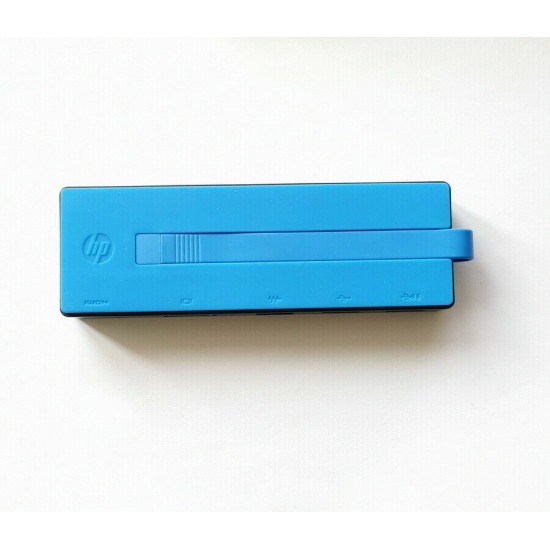 HP USB‑C Travel Dock T0K29AA, T0K29AA, TPA-I501, 839032-001, 844550-001 – Extensie porturi pentru laptop: HDMI, VGA, USB‑A și LAN, negru