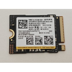 Solid State Drive (SSD) Laptop Samsung, PM9C1A, 512GB, PCIe Gen 4 x4, M.2 format 2230, 0KWVP3, 6000MB/S, 5300MB/S