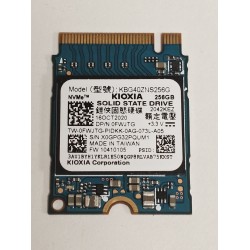 Solid State Drive (SSD) Laptop Kioxia, KBG40ZNS256G, 256GB, PCIe Gen 3 x4, M.2 format 2230, FWJTG, 2200MB/S, 1400MB/S