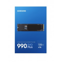 Solid State Drive (SSD) Samsung, 2TB, PCIe Gen 4.0 x 4, NVMe M.2, 990 EVO Plus MZ-V9S2T0BW, 6300 MB/s, 7250 MB/s, Laptop/Desktop