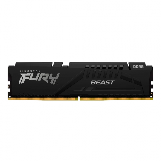 Memorie RAM Kingston Fury Beast 16GB DDR5 6000MHz CL36 UDIMM pentru Desktop, KF560C36BBE2-16, Desktop/PC