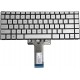 Tastatura Laptop, HP, 14-BW, iluminata, argintie, layout US
