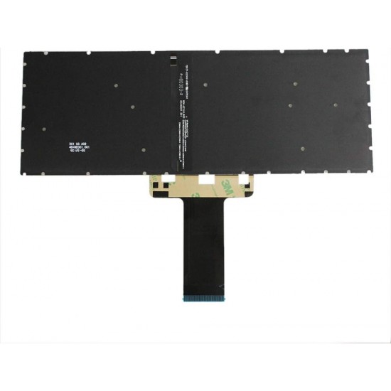 Tastatura Laptop, HP, 14-BW, iluminata, argintie, layout US