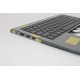 Carcasa superioara cu tastatura palmrest Laptop, Acer, Aspire Swift 5 SF514-55TA, 6B.A6SN8.001, HQ20720976007, HQ31302475000, NC2101111F, iluminata, gri, layout US