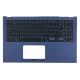 Carcasa superioara cu tastatura palmrest Laptop, Asus, VivoBook S15 S512F, S512FA, S512FJ, S512FL, S512J, S512JA, S512JP, 90NB0M96-R31UI1, 13NB0M96P02012-1, 13NB0M96AP0101, 13N1-88A0301, X512FL-8B, albastra, layout US