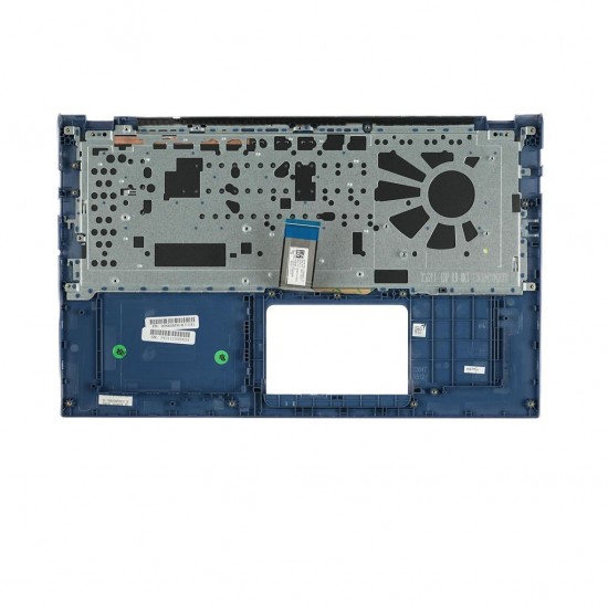 Carcasa superioara cu tastatura palmrest Laptop, Asus, VivoBook S15 S512F, S512FA, S512FJ, S512FL, S512J, S512JA, S512JP, 90NB0M96-R31UI1, 13NB0M96P02012-1, 13NB0M96AP0101, 13N1-88A0301, X512FL-8B, albastra, layout US