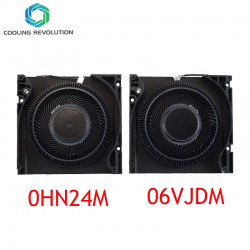 Set coolere Laptop, Dell, Precision 7780, P115F, P115F002, HN24M, 0HN24M, 6VJDM, 06VJDM, MG75090V1-C291-S9A, MG75090V1-C290-S9A, DC2800119SL, DC28000Z2SL, 5V, 0.80A, CPU + GPU