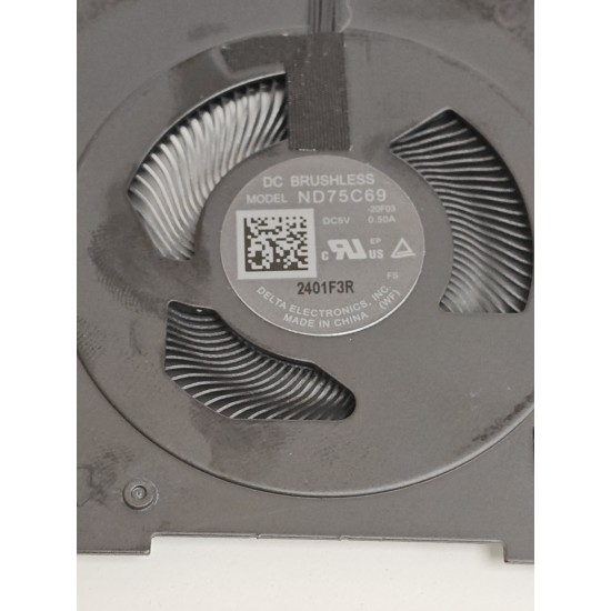 Cooler Laptop, Lenovo, ThinkPad P15S Gen 2 Type 20W6, 20W7, 5H41B77167, 5H41B77168, 5H41B77169, 5H41B77170, 5V, 0.5A