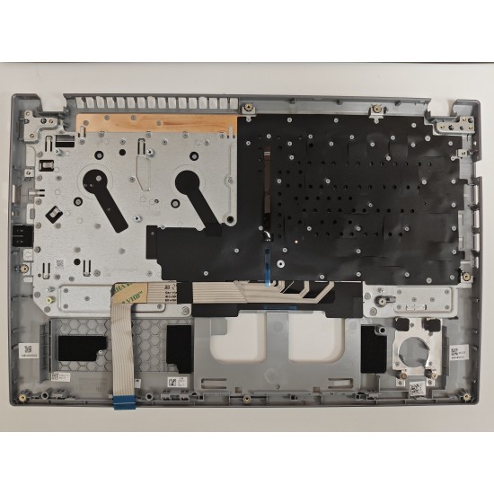 Carcasa superioara cu tastatura palmrest Laptop, Acer, Aspire 5 A515-57, A515-57G, A515-57T, 6B.K3BN2.001, AP3TY000110, AM3TY000200, iluminata, gri, layout US