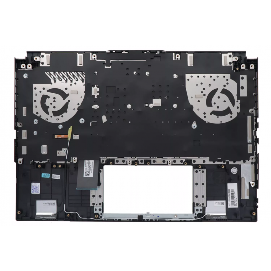 Carcasa superioara cu tastatura palmrest Laptop Gaming, Asus, TUF Gaming F16 FX607J, FX607JI, FX607JIR, FX607JU, FX607JV, FX607JVR, 90NR0IX3-R31US0, 6070B2233501, FA607PV-3A, iluminata, neagra, layout US