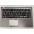 Carcasa superioara palmrest cu tastatura Laptop, Asus, VivoBook 15 A1500E, A1500EA, A1500EP, 90NB0TY1-R33US1, 13N1-CEA0W01, 13NB0SR1P10019-3, X515EA-1G, iluminata, gri, layout US