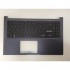 Carcasa superioara cu tastatura palmrest compatibila Laptop, Asus, VivoBook 15 D1502I, D1502IA, D1502Y, D1502YA, D1502Q, D1502QA, 90NB0VX1-R31UI0, 13N1-EDA0202, 13NB0VX1P02024-3, X1502ZA-1B, iluminata, albastru inchis, layout US