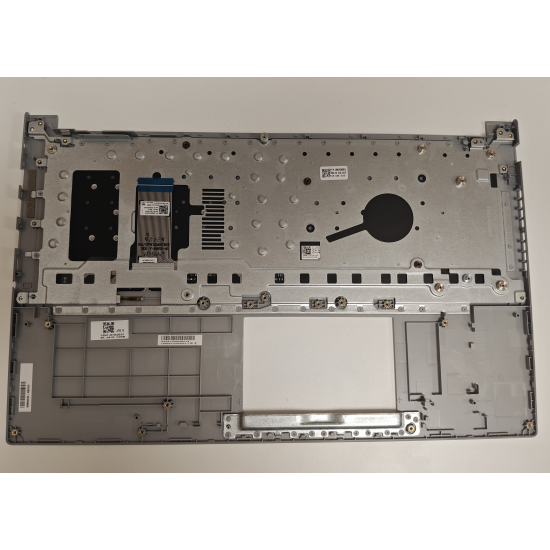 Carcasa superioara cu tastatura palmrest compatibila Laptop, Asus, VivoBook 15 D1502I, D1502IA, D1502Y, D1502YA, D1502Q, D1502QA, 90NB0X22-R32UI0, 13N1-H7A0E01, 13NB10T2P05015-3, 13N1-EDA0E11, iluminata, argintie, layout US