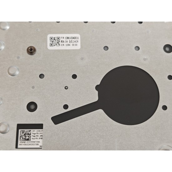 Carcasa superioara cu tastatura palmrest compatibila Laptop, Asus, VivoBook 15 D1502I, D1502IA, D1502Y, D1502YA, D1502Q, D1502QA, 90NB0X22-R32UI0, 13N1-H7A0E01, 13NB10T2P05015-3, 13N1-EDA0E11, iluminata, argintie, layout US