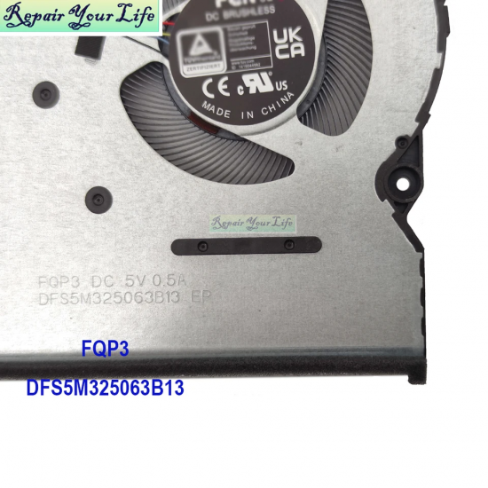 Cooler Laptop, Asus, VivoBook 16X M3604Y, M3604YA, 13NB10A0T01111, FS5M325063B13-FQP3, DQ5D599M001, 5V, 0.50A