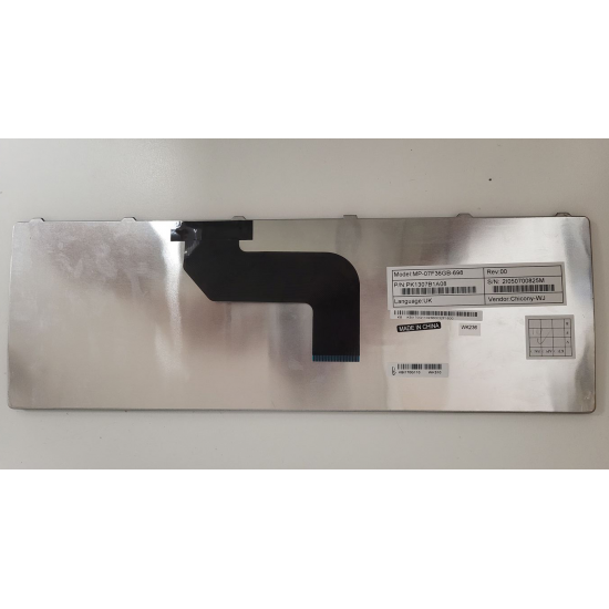 Tastatura Laptop, Packard Bell Easy note TJ61, TJ64, TJ65, TJ67, TJ68, LJ61, LJ65, LJ71, layout UK