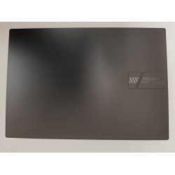 Capac Display cu balamale Laptop, Asus, VivoBook 16X V3605Z, V3605Z, 90NB11D1-R7A042, K3605VC-2K, 48ZJ2LAJNK0, negru