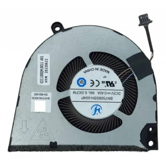Cooler procesor Laptop, Dell, Vostro 7620, 0Y2TW6, Y2TW6, DFS5H22404666E-FP66, 023.100QM.0001, BN7508S5H-004P, 023.100QM.0011, pentru RTX 3050, CPU