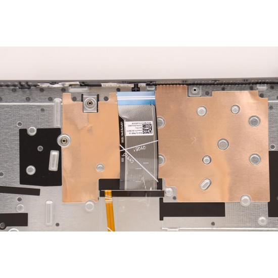 Carcasa superioara cu tastatura palmrest Laptop, Lenovo, IdeaPad 3 15ABA7 Type 82RN, 82T8, 5CB1H77922, AP2JD000300, EC2JD000210, AM2JD000310, JS578, iluminata, Artic Grey, layout US