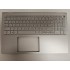Carcasa superioara cu tastatura palmrest Laptop, Dell, Inspiron 15 5505, P102F, P102F004, 6XCC3, 06XCC3, 442.0KU05.0002-1, iluminata, argintie, layout US