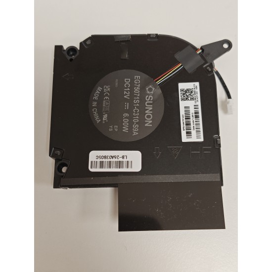 Cooler placa video Laptop Gaming, HP, Omen 16-XF, N44737-001, EG75071S1-C310-S9A, DC2800166S0, 12V, 6.00W, CPU