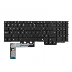 Tastatura Laptop, Lenovo, Legion Pro 5 16IRX10 Type 83NN, iluminata, conector 4 pini, neagra, layout US