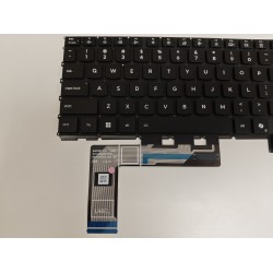 Tastatura Laptop, Lenovo, Legion Pro 5 16IRX10 Type 83NN, iluminata, conector 4 pini, neagra, layout US