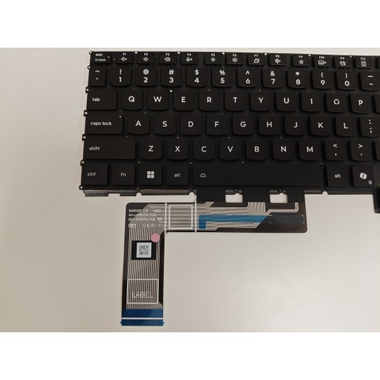 Tastatura Laptop, Lenovo, Legion Pro 5 16IAX10 Type 83F3, iluminata, conector 4 pini, neagra, layout US
