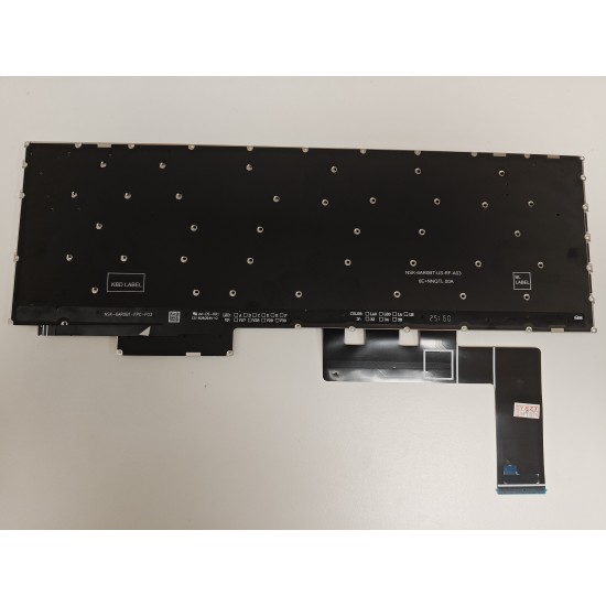 Tastatura Laptop, Lenovo, Legion Pro 5 16IAX10 Type 83F3, iluminata, conector 4 pini, neagra, layout US
