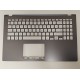 Carcasa superioara cu tastatura palmrest Laptop, Asus, VivoBook 15 S509D, S509DA, S509F, S509FA, S509J, S509JA, S509JB, S509U, S509UA, 90NB0P22-R33US0, 13NB0MZ2P02017-3, 13NB0MZ0M05X11, 13N1-AHA0D11, X509DJ-1G, iluminata, gri, layout US