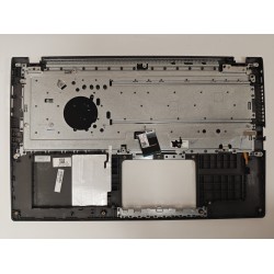 Carcasa superioara cu tastatura palmrest Laptop, Asus, VivoBook 15 S509D, S509DA, S509F, S509FA, S509J, S509JA, S509JB, S509U, S509UA, 90NB0P22-R33US0, 13NB0MZ2P02017-3, 13NB0MZ0M05X11, 13N1-AHA0D11, X509DJ-1G, iluminata, gri, layout US