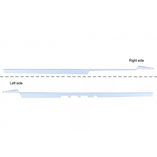 Carcasa superioara cu tastatura palmrest Laptop, Asus, ROG Strix G G731G, G731GU, 90NR01T6-R32US0, 13NR01Q6AP0201, 13N1-9BA0N01, G731GU-1F, iluminata RGB 4 Zone, Albastru Glaciar, layout US