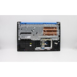 Carcasa superioara cu tastatura palmrest Laptop Gaming, Lenovo, IdeaPad L340-17IRH Type 81LL, 5CB0U42836, AP1B5000100, AM1B5000100, FG540, iluminata, gri inchis, layout US