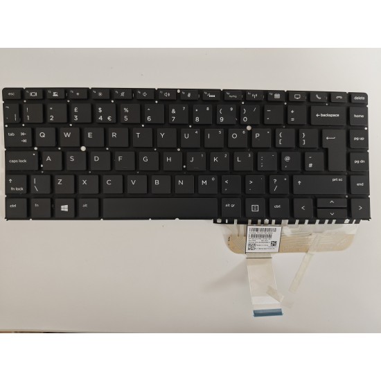 Tastatura Laptop, HP, EliteBook X360 1040 G4, iluminata, layout UK