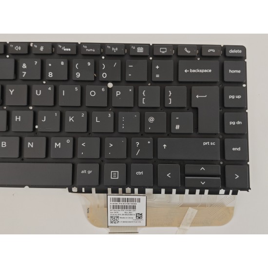 Tastatura Laptop, HP, EliteBook X360 1040 G4, iluminata, layout UK