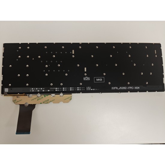 Tastatura Laptop, Asus, VivoBook Go 15 L1504F, L1504FA, L1504G, L1504GA, iluminata, neagra, layout US