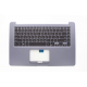 Carcasa superioara cu tastatura palmrest Laptop, Asus, VivoBook 15 S510Q, S510QA, 90NB0GS5-R30590, 39XKGTCJN80, X510UN-1B, iluminata, gri, layout US