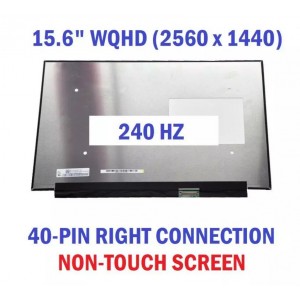 Display Laptop Gaming, Asus, ROG Strix Scar 15 G533ZM, G533ZS, G533ZX, G533ZW, 18010-15656700, NE156QHM-NZ1, NE156QHM-NZ2 V8.0, 15.6 inch, 2560x1440, QHD, WQHD, 240Hz, conector 25mm, 40 pini