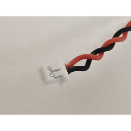 Baterie bios Laptop, CR2032, 3V, 220mAh, 8.5cm, negru si rosu, 2 pini