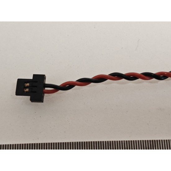 Baterie bios Laptop, CR2032, 9448A, 3V, 220mAh, 5.5cm, rosu si negru, conector plat, 2 pini